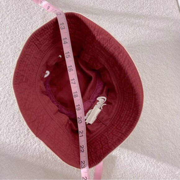 Vintage Roots Red Embroidered Coca Cola Worldwide Olympic Partner Bucket Hat - Picture 3 of 8